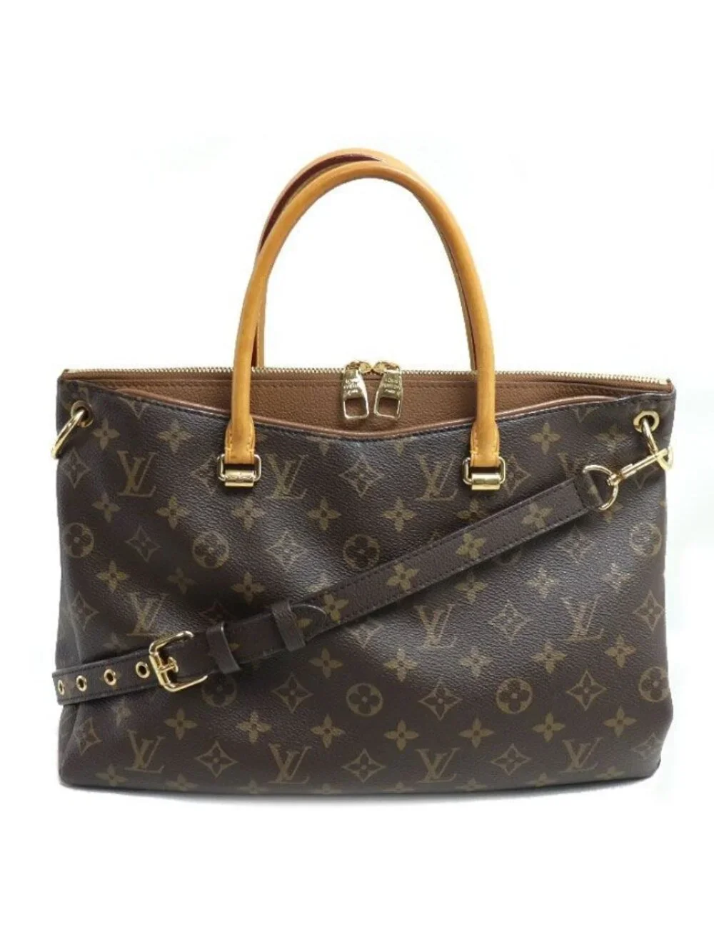 Louis Vuitton Pallas 2-Way Shoulder Bag Monogram Avane